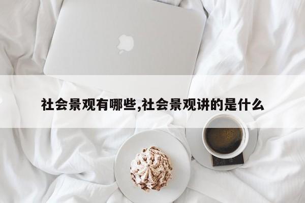 社会景观有哪些,社会景观讲的是什么